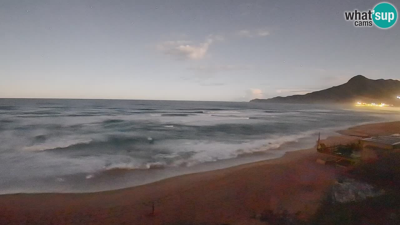 Spiaggia San Nicolò Buggerru webcam | Sardegna