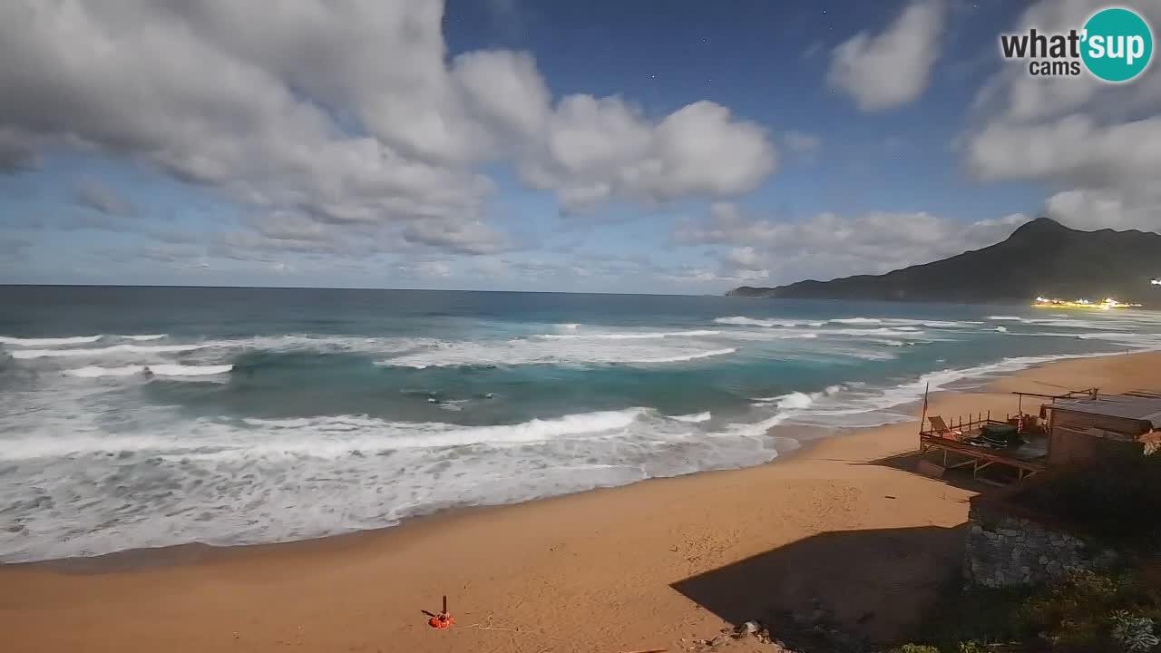 Spiaggia San Nicolò Buggerru webcam | Sardegna