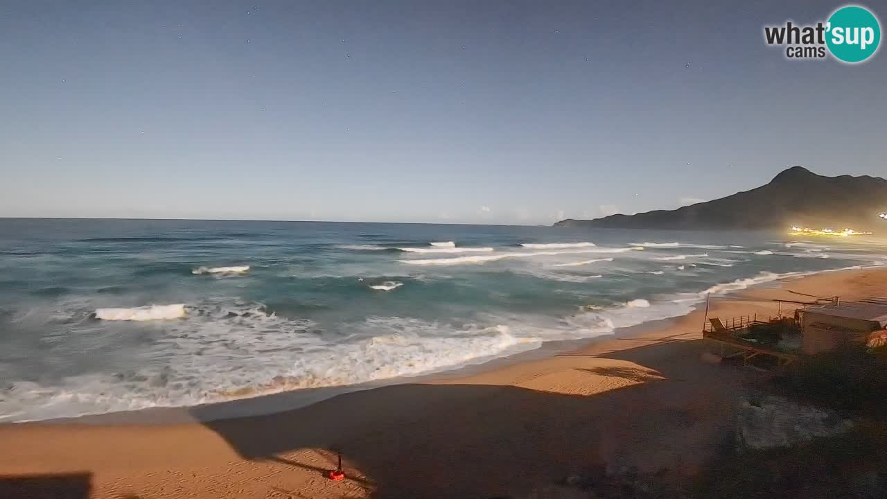 Spiaggia San Nicolò Buggerru webcam | Sardegna