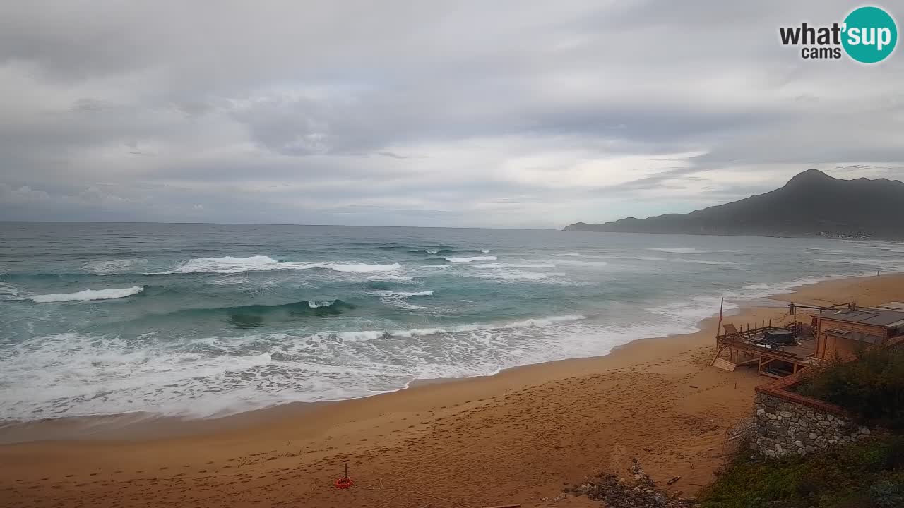 Spiaggia San Nicolò Buggerru webcam | Sardegna