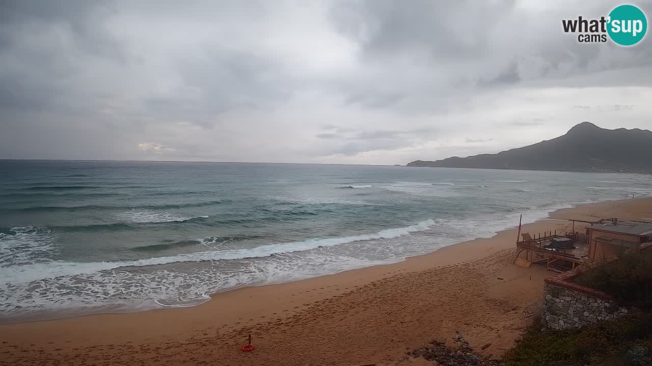 Spiaggia San Nicolò Buggerru webcam | Sardegna