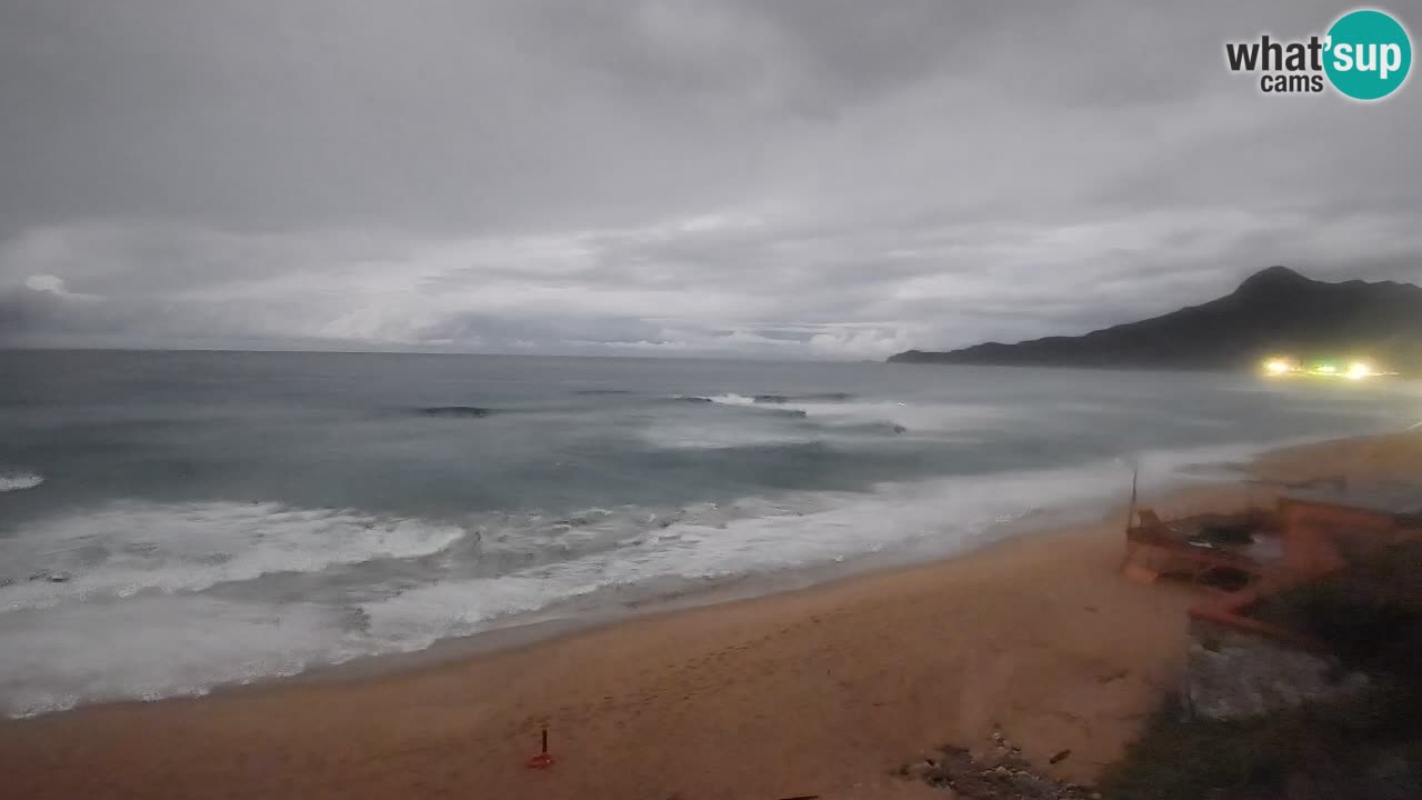 Spiaggia San Nicolò Buggerru webcam | Sardegna