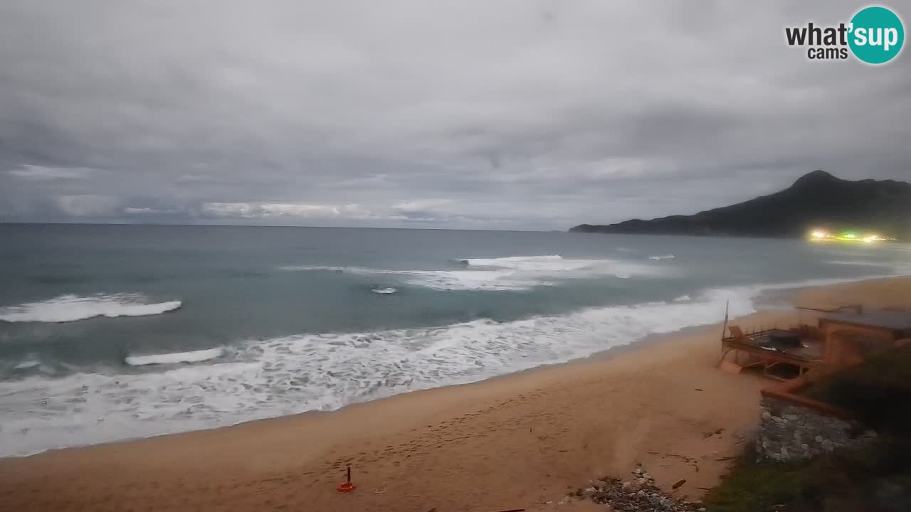 Spiaggia San Nicolò Buggerru webcam | Sardegna