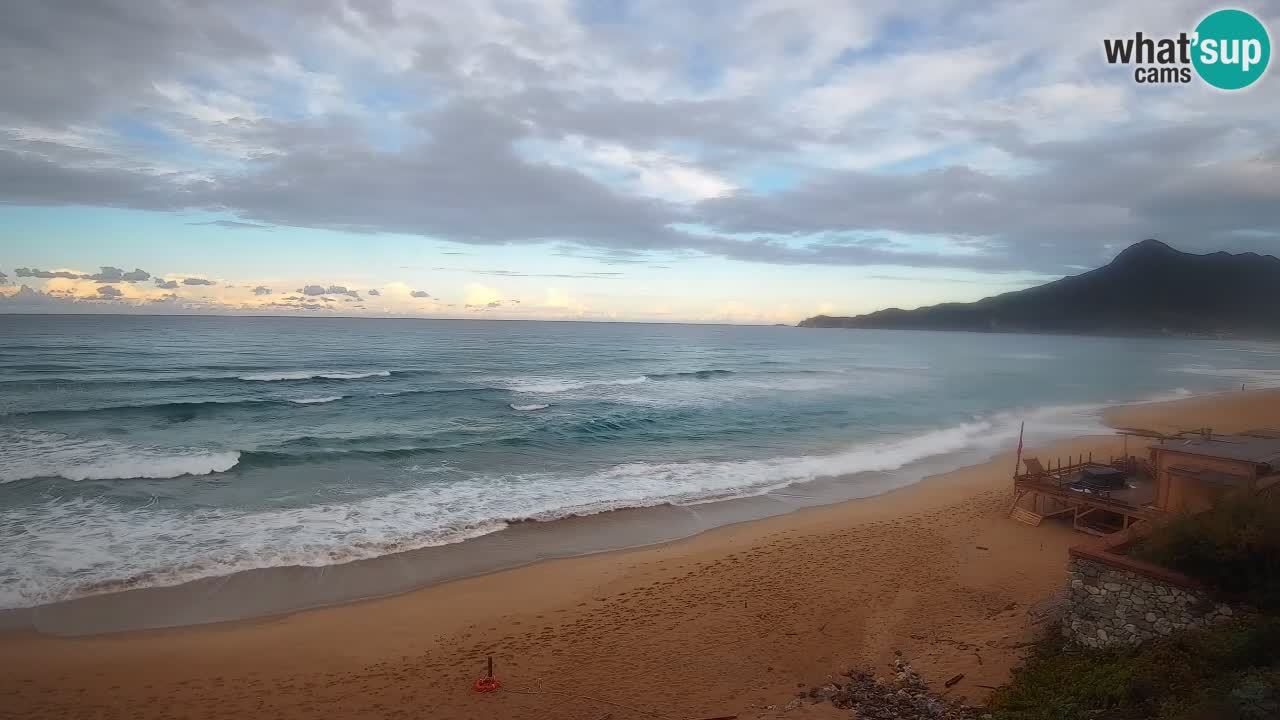 Spiaggia San Nicolò Buggerru webcam | Sardegna