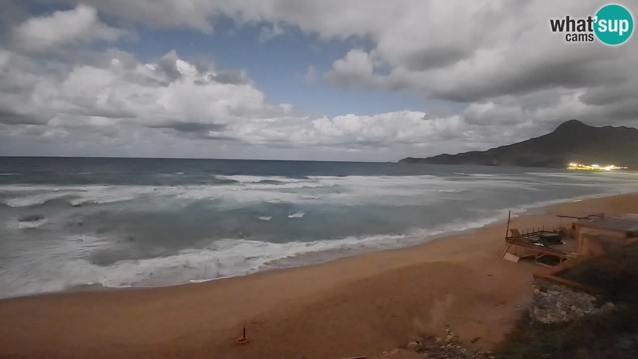 Spiaggia San Nicolò Buggerru webcam | Sardegna