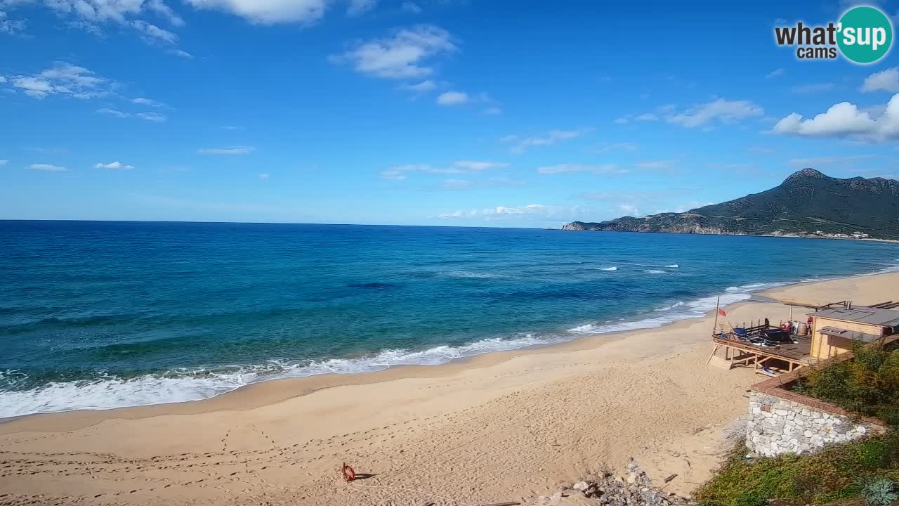 Web kamera Sardinija | Buggerru plaža San Nicolò