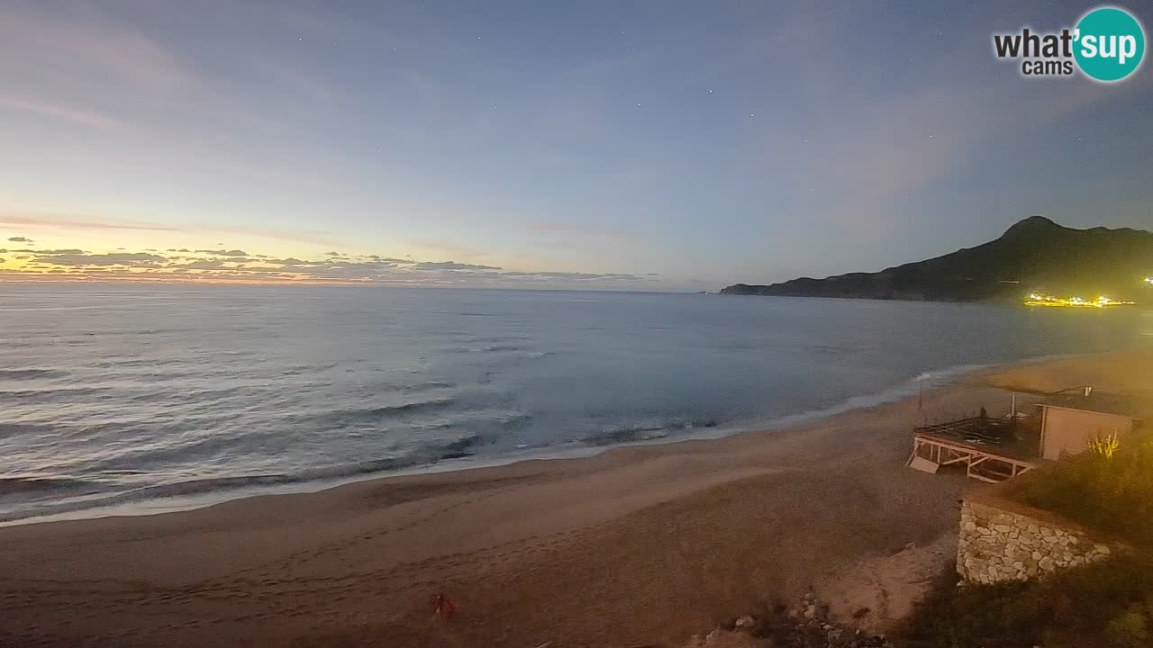 Spiaggia San Nicolò Buggerru webcam | Sardegna