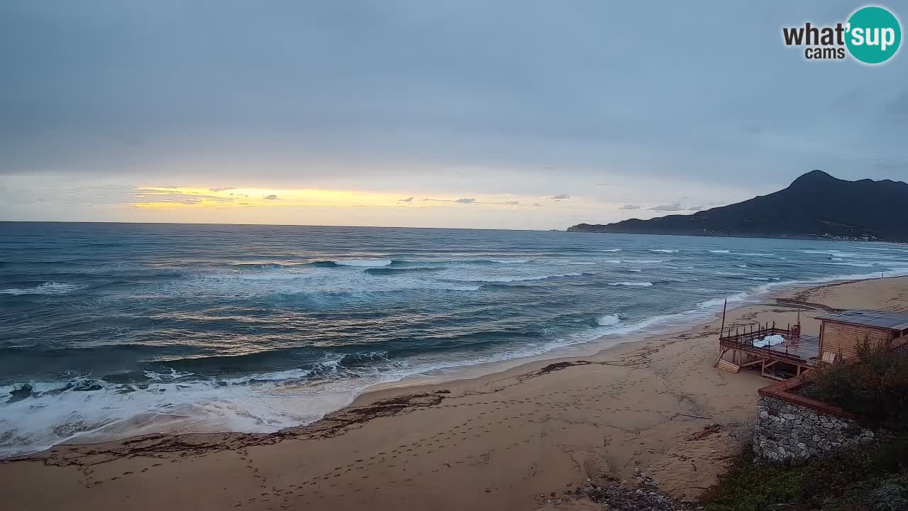 Web kamera Sardinija | Buggerru plaža San Nicolò