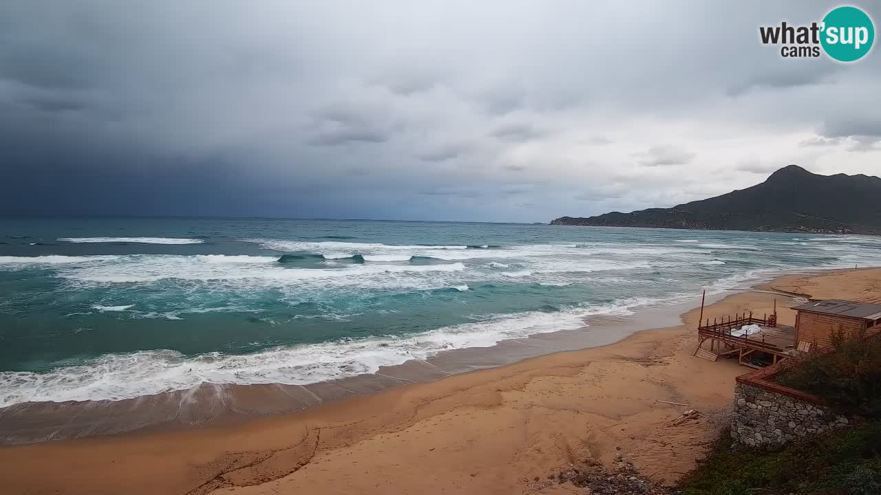 Web kamera Sardinija | Buggerru plaža San Nicolò