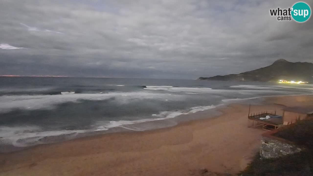 Spiaggia San Nicolò Buggerru webcam | Sardegna