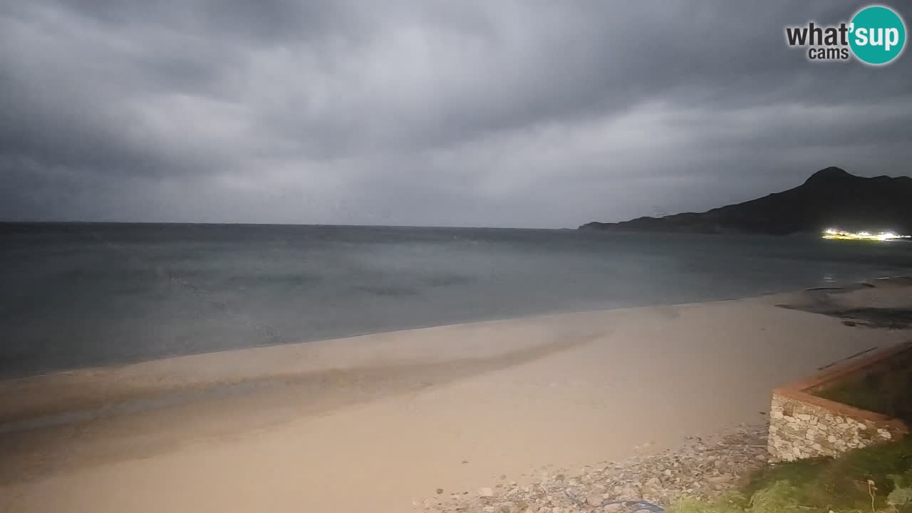 Spiaggia San Nicolò Buggerru webcam | Sardegna