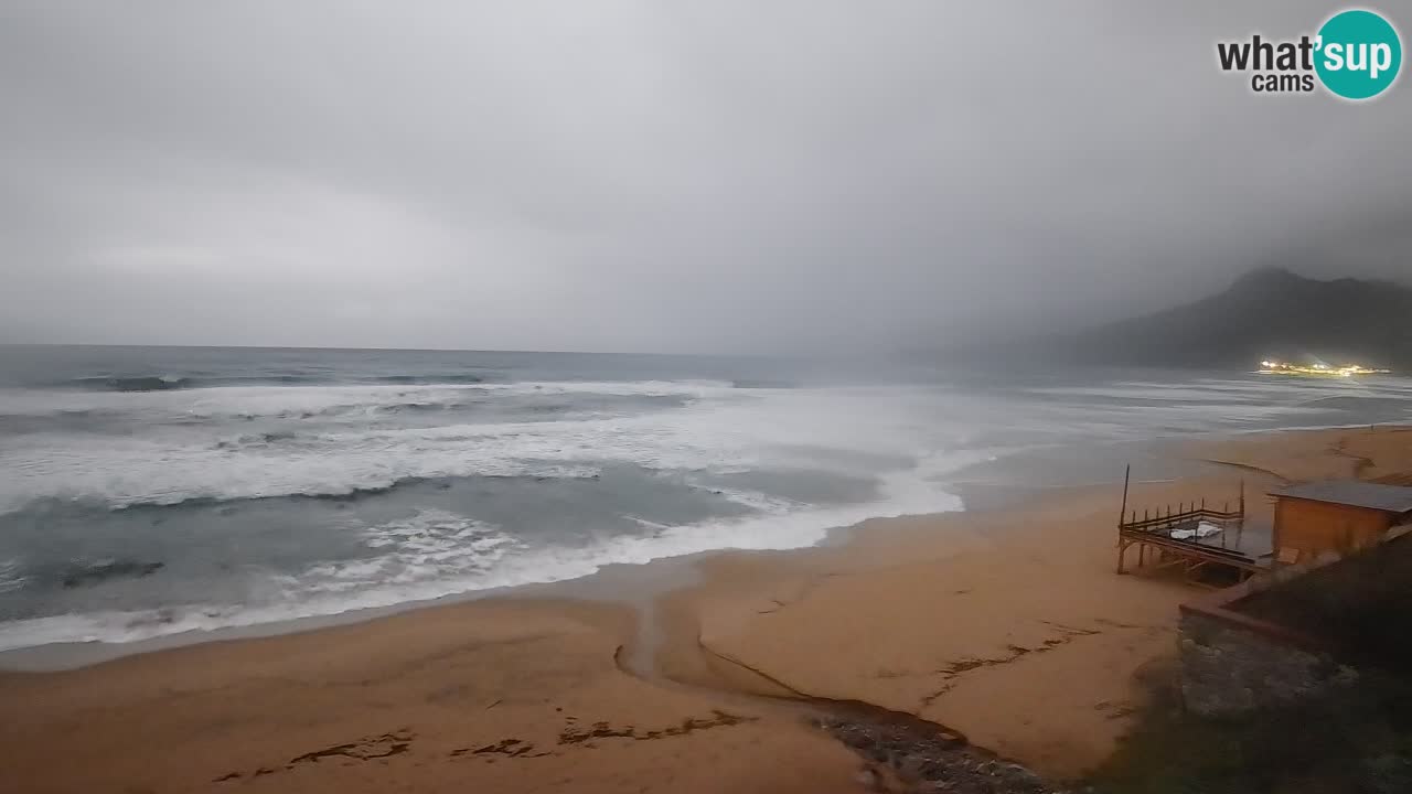 Spiaggia San Nicolò Buggerru webcam | Sardegna