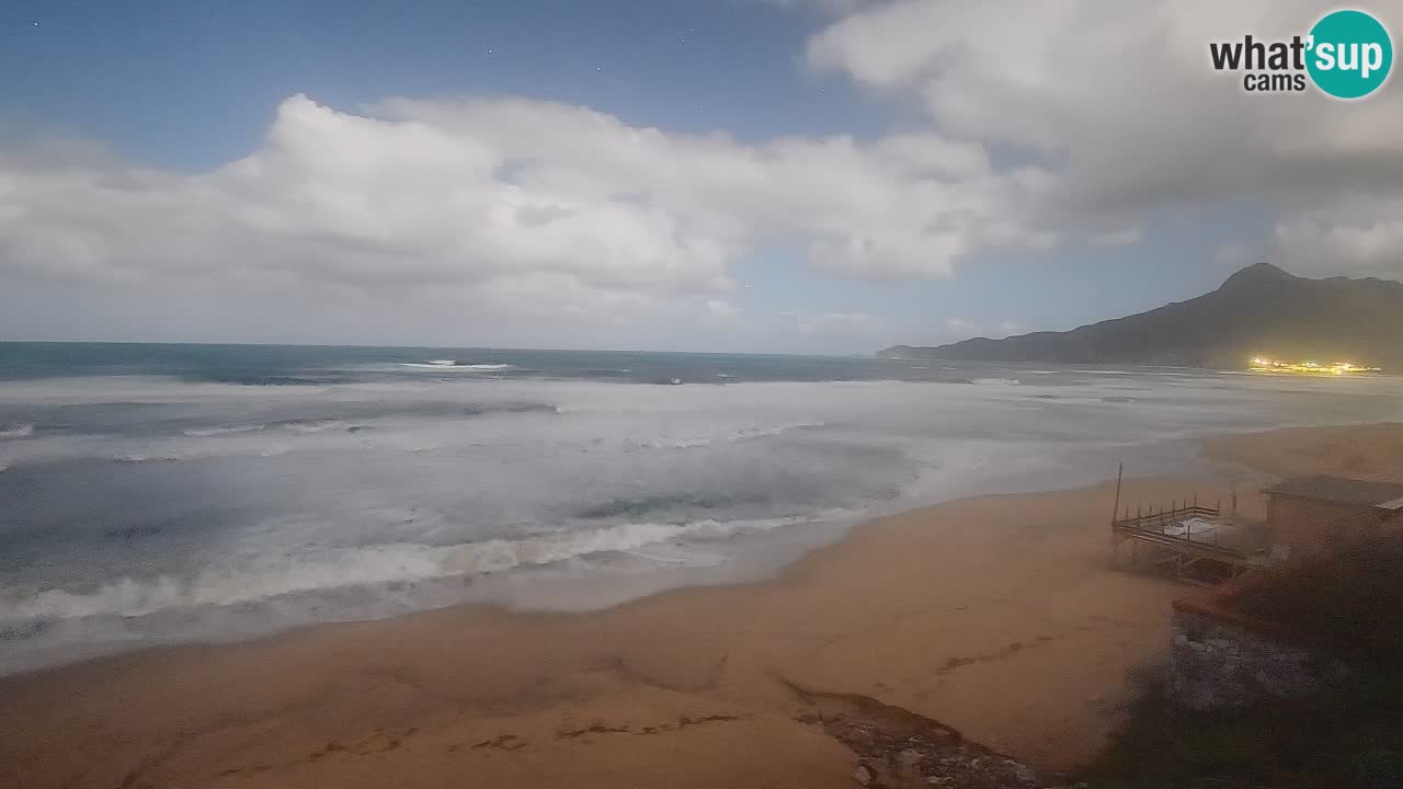 Spiaggia San Nicolò Buggerru webcam | Sardegna