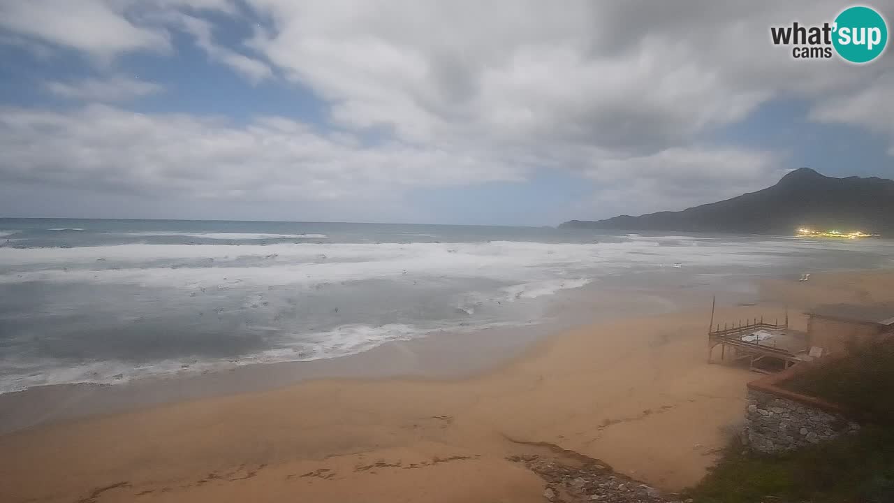 Spiaggia San Nicolò Buggerru webcam | Sardegna