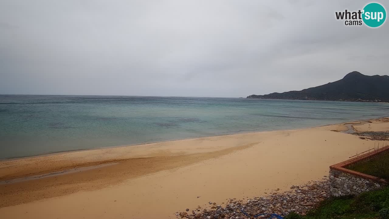 Spiaggia San Nicolò Buggerru webcam | Sardegna
