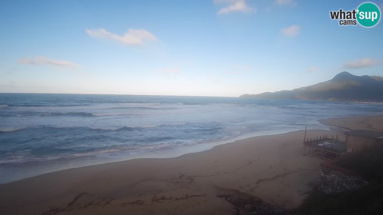 Spiaggia San Nicolò Buggerru webcam | Sardegna