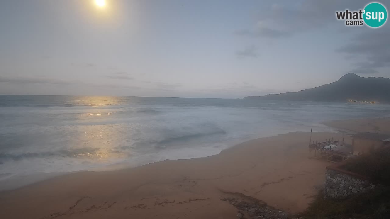 Spiaggia San Nicolò Buggerru webcam | Sardegna
