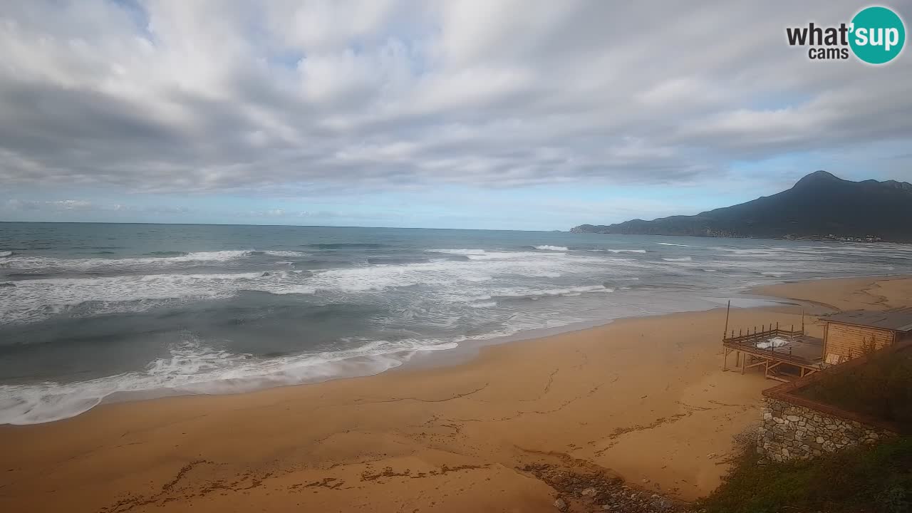 Spiaggia San Nicolò Buggerru webcam | Sardegna