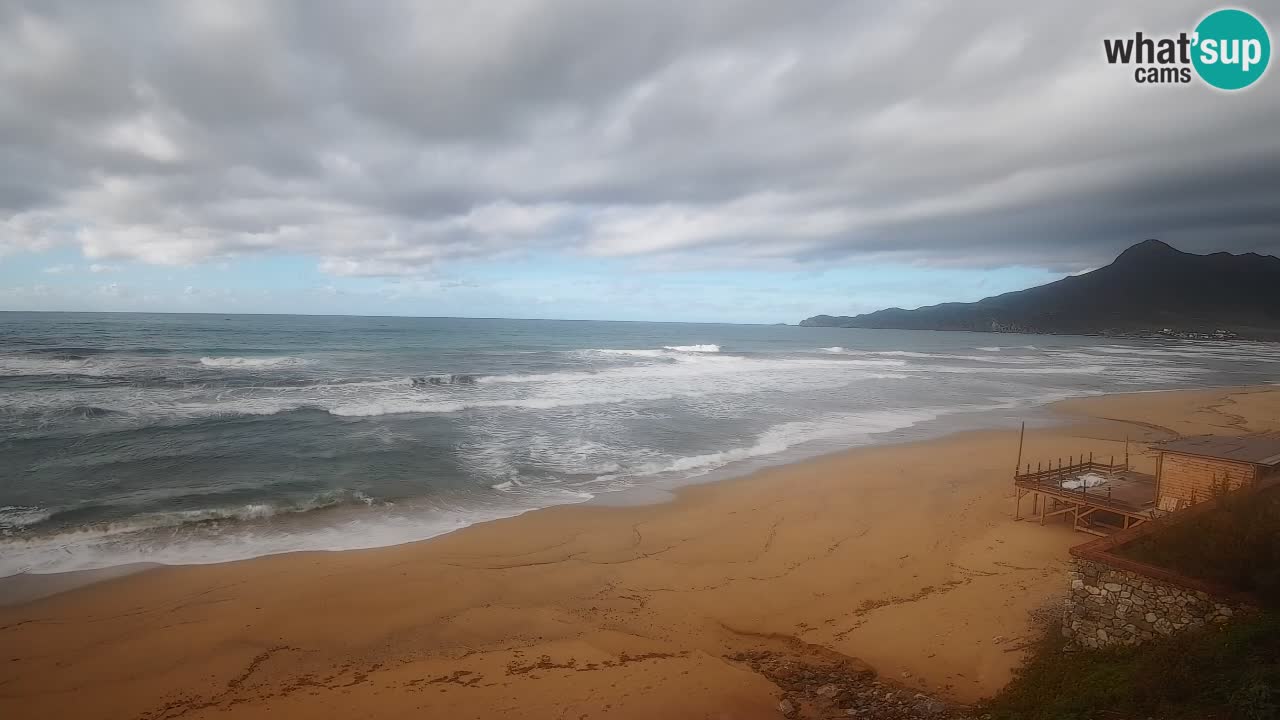 Spiaggia San Nicolò Buggerru webcam | Sardegna
