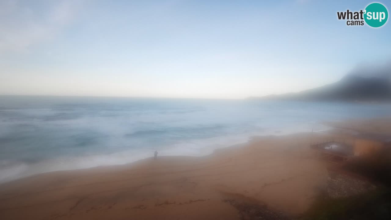 Spiaggia San Nicolò Buggerru webcam | Sardegna