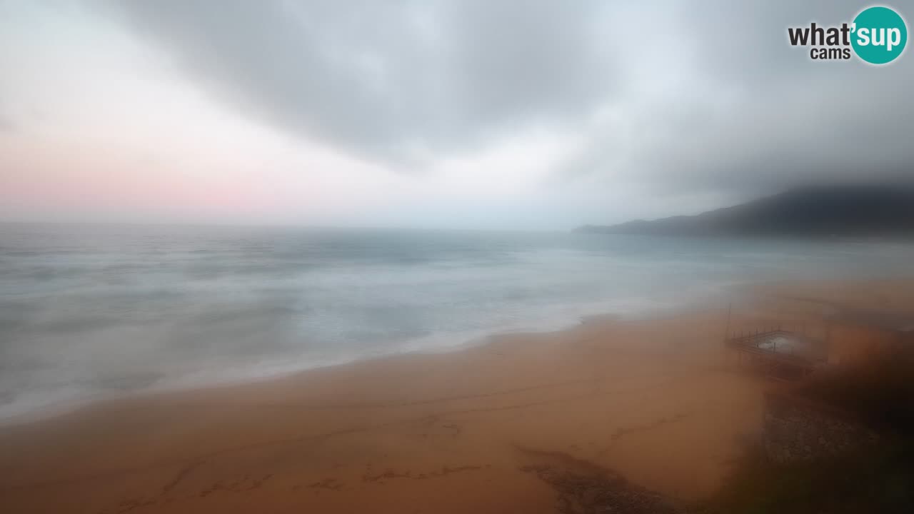 Spiaggia San Nicolò Buggerru webcam | Sardegna