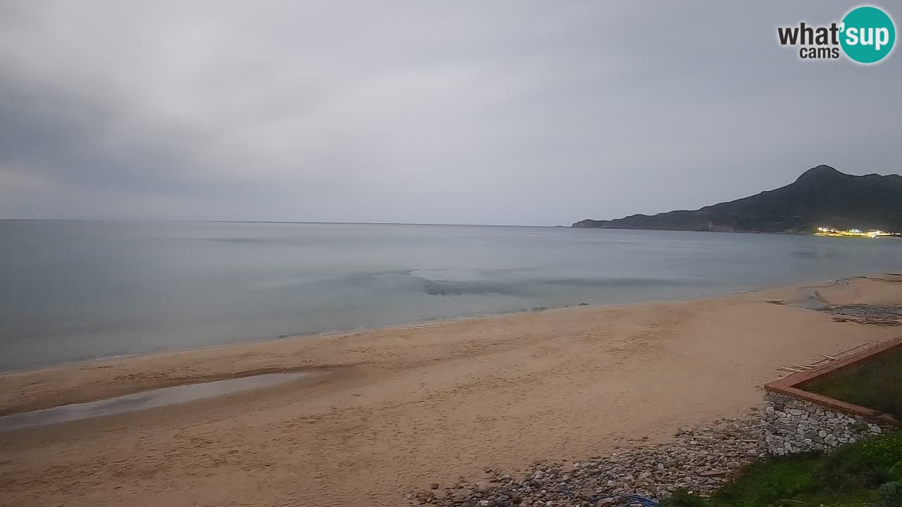 Spiaggia San Nicolò Buggerru webcam | Sardegna