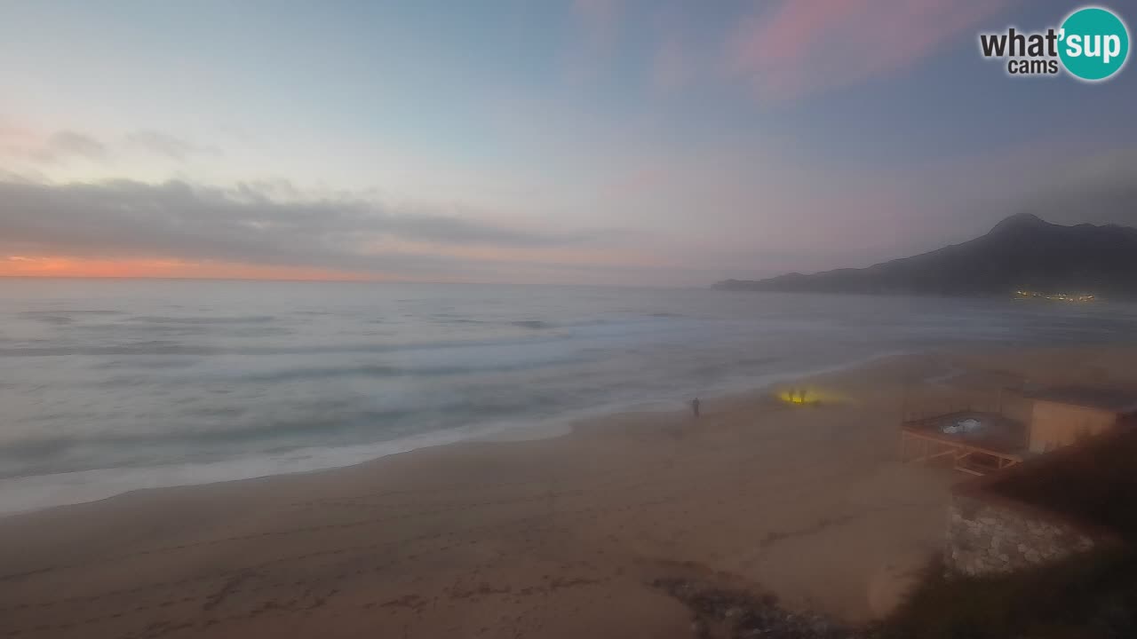 Spiaggia San Nicolò Buggerru webcam | Sardegna