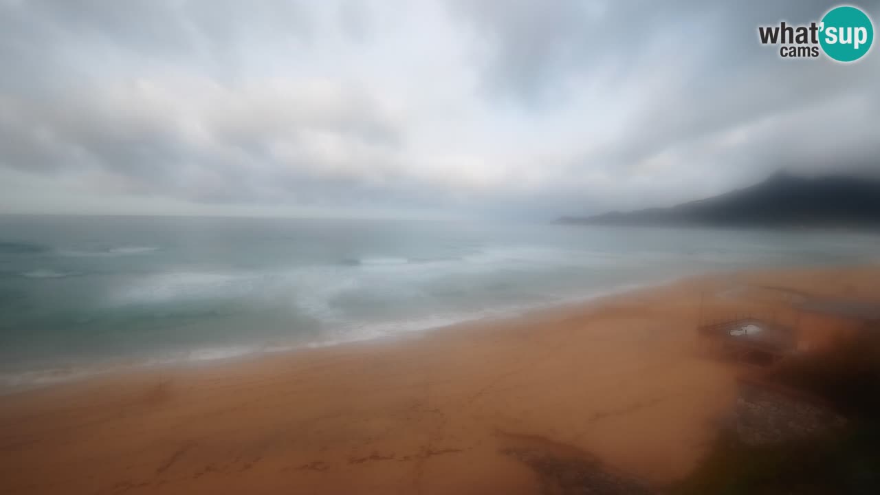 Spiaggia San Nicolò Buggerru webcam | Sardegna