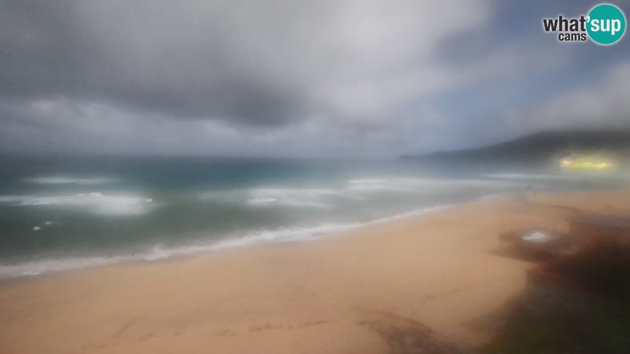 Spiaggia San Nicolò Buggerru webcam | Sardegna
