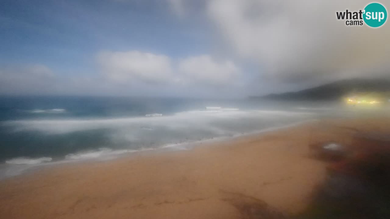 Spiaggia San Nicolò Buggerru webcam | Sardegna