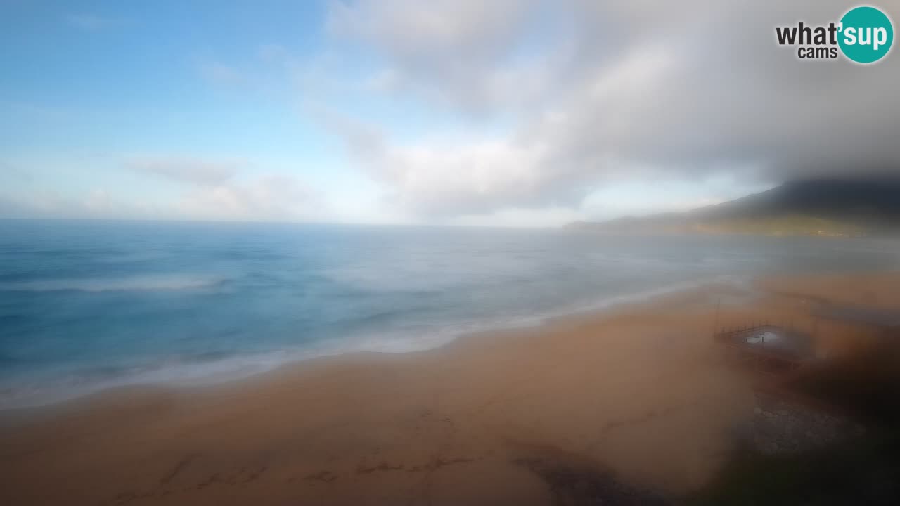 Spiaggia San Nicolò Buggerru webcam | Sardegna