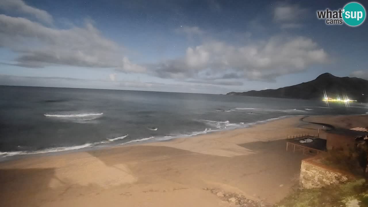 Spiaggia San Nicolò Buggerru webcam | Sardegna