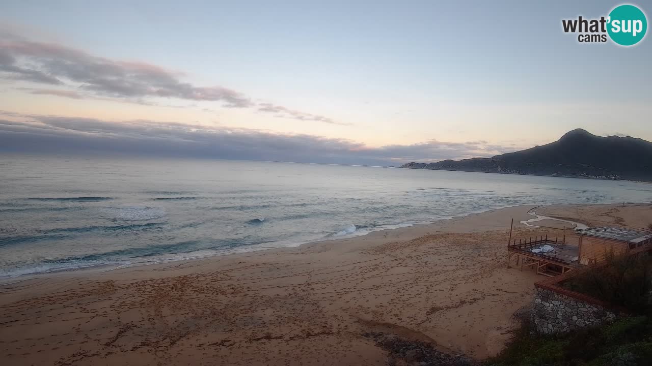 Spiaggia San Nicolò Buggerru webcam | Sardegna