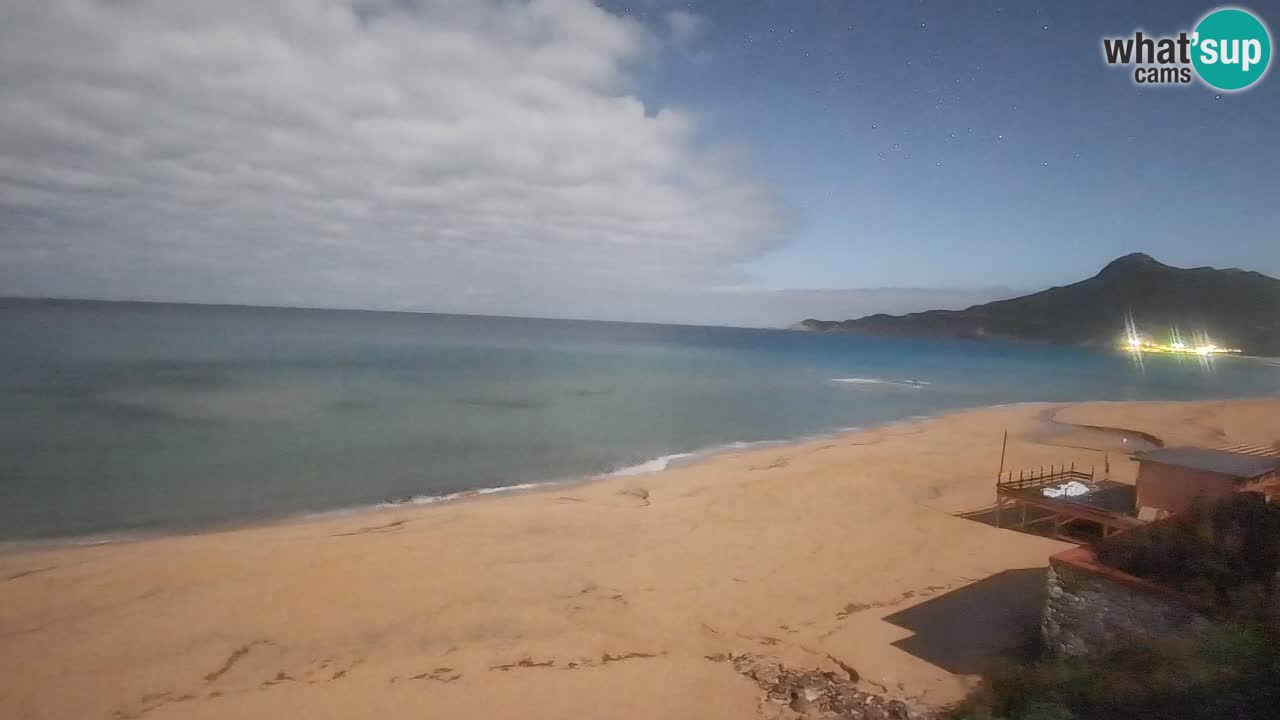 Spiaggia San Nicolò Buggerru webcam | Sardegna