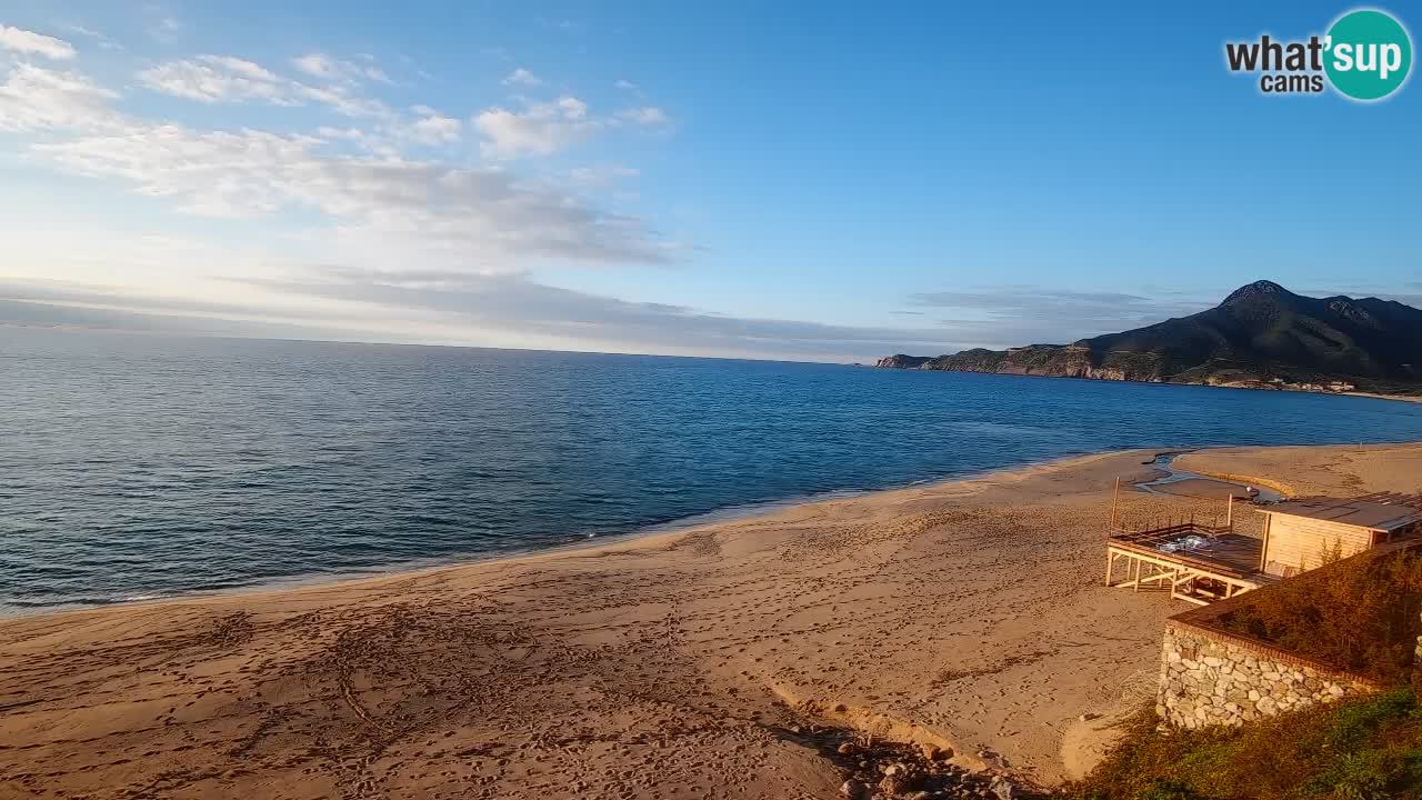 Web kamera Sardinija | Buggerru plaža San Nicolò