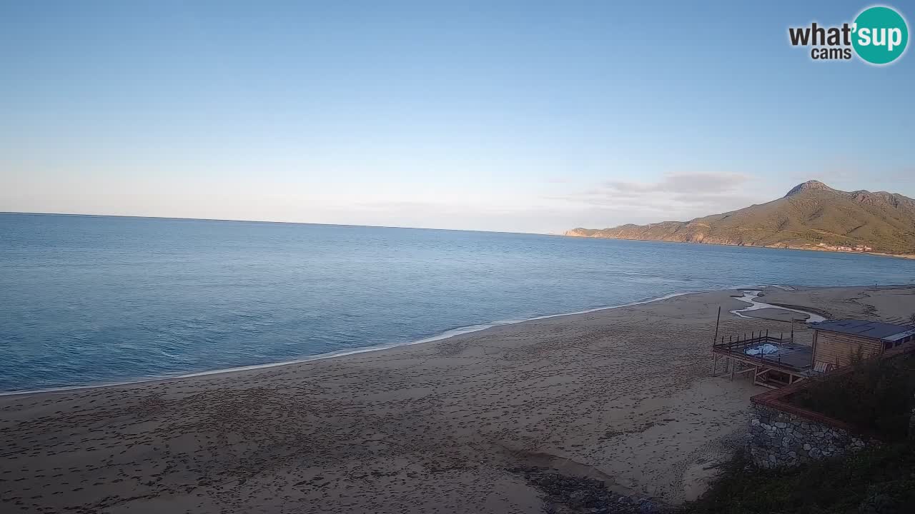 Web kamera Sardinija | Buggerru plaža San Nicolò