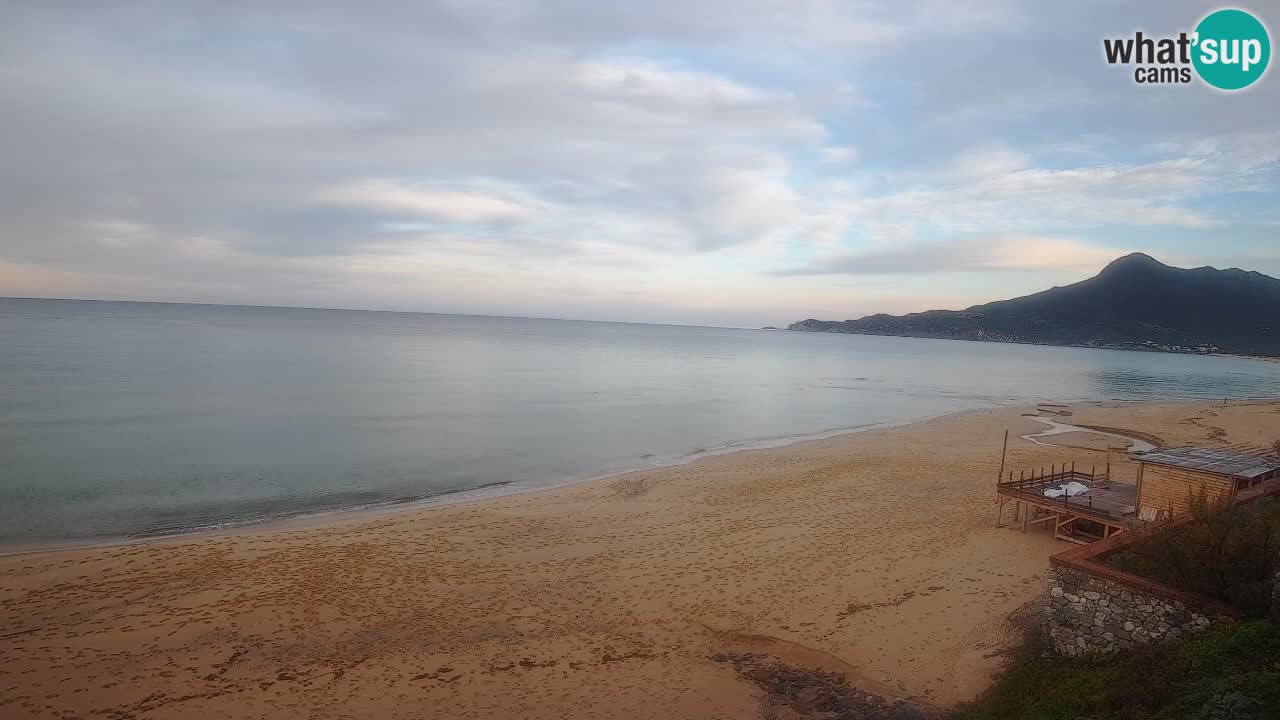 Spiaggia San Nicolò Buggerru webcam | Sardegna
