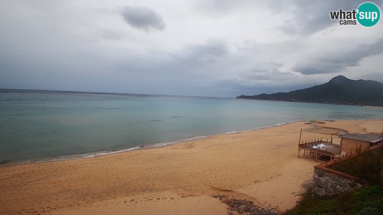 Spiaggia San Nicolò Buggerru webcam | Sardegna