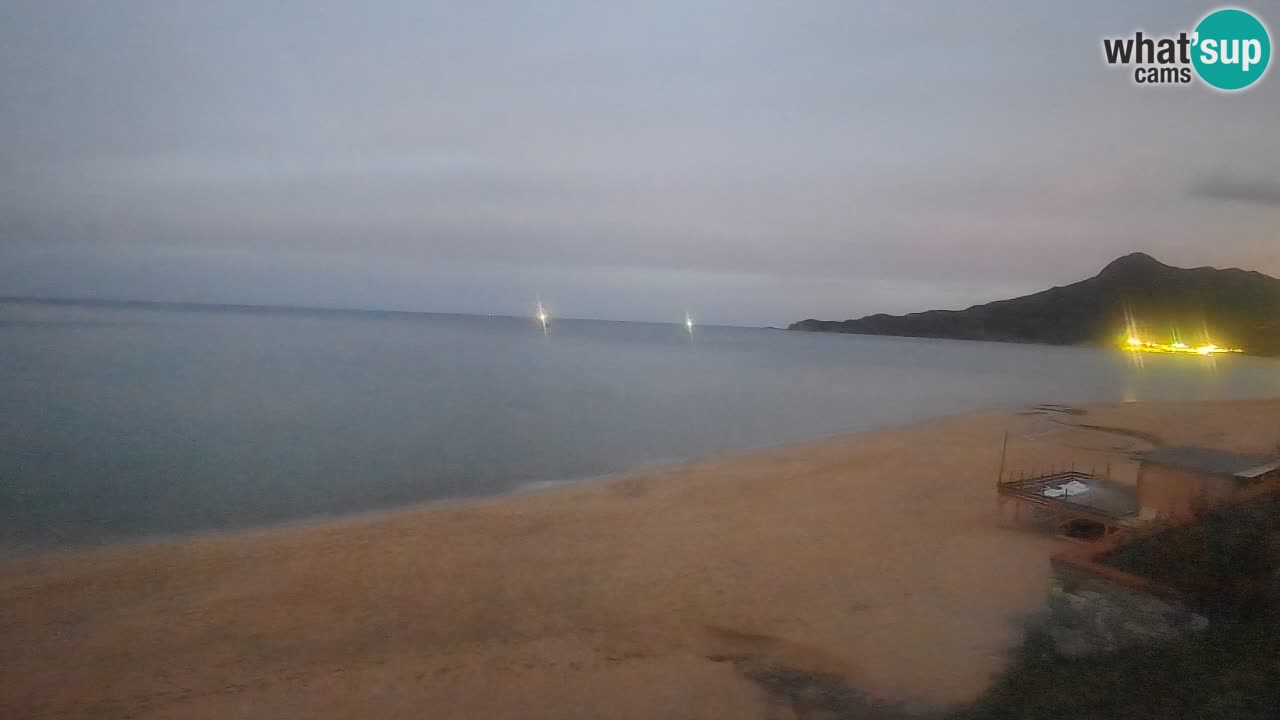 Spiaggia San Nicolò Buggerru webcam | Sardegna
