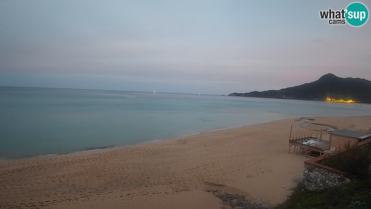 Spiaggia San Nicolò Buggerru webcam | Sardegna