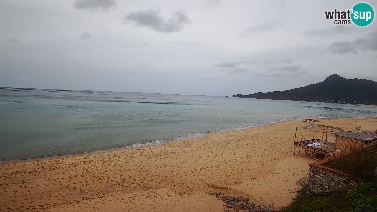 Spiaggia San Nicolò Buggerru webcam | Sardegna