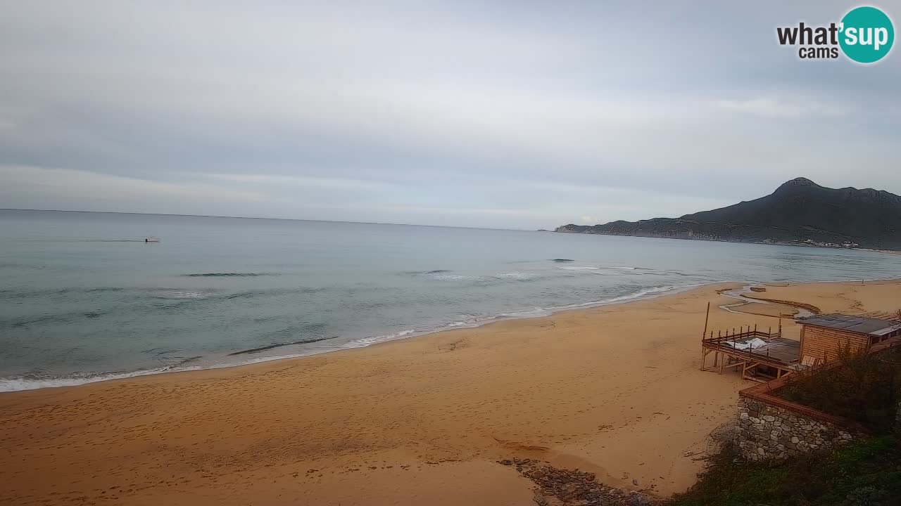 Spiaggia San Nicolò Buggerru webcam | Sardegna