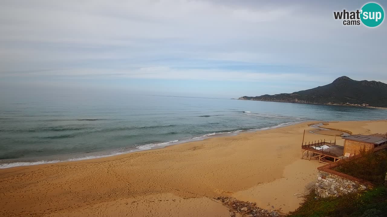 Web kamera Sardinija | Buggerru plaža San Nicolò