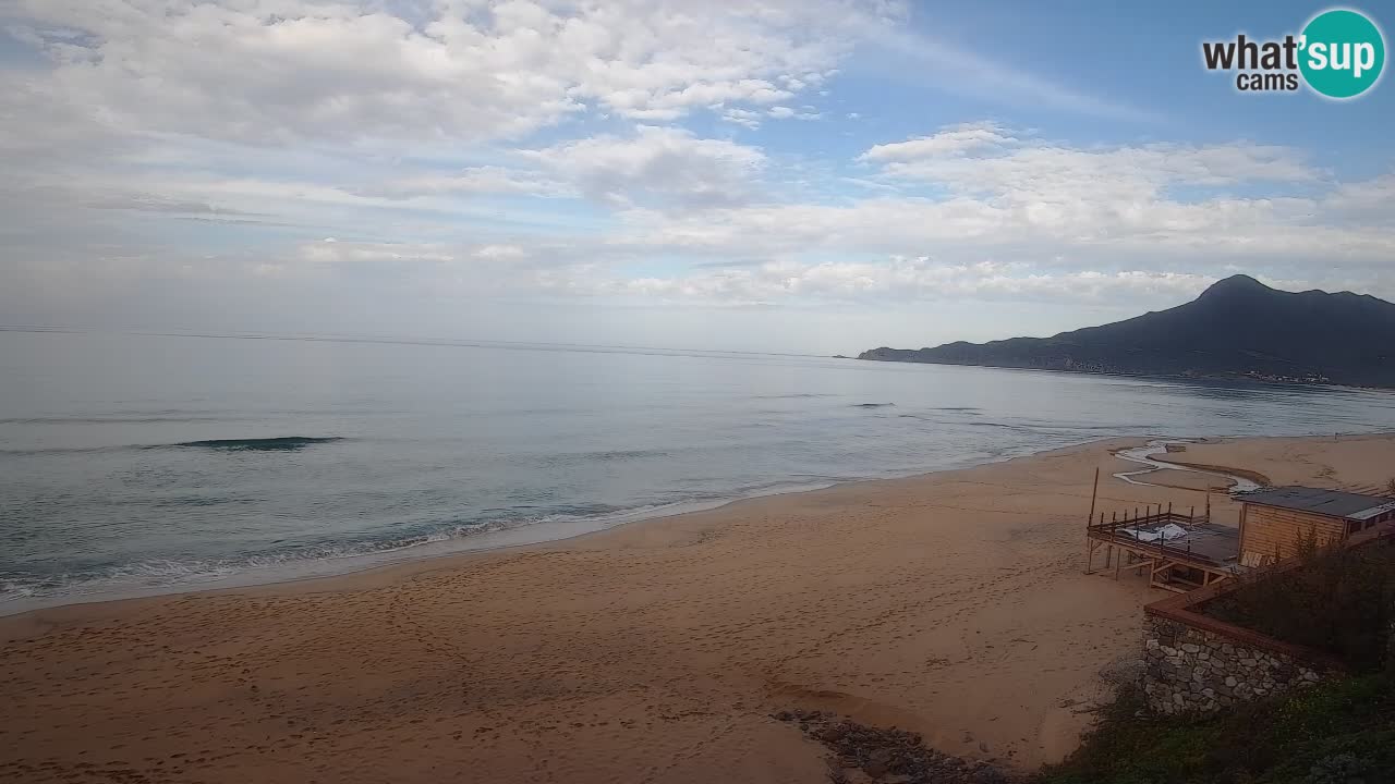Spiaggia San Nicolò Buggerru webcam | Sardegna