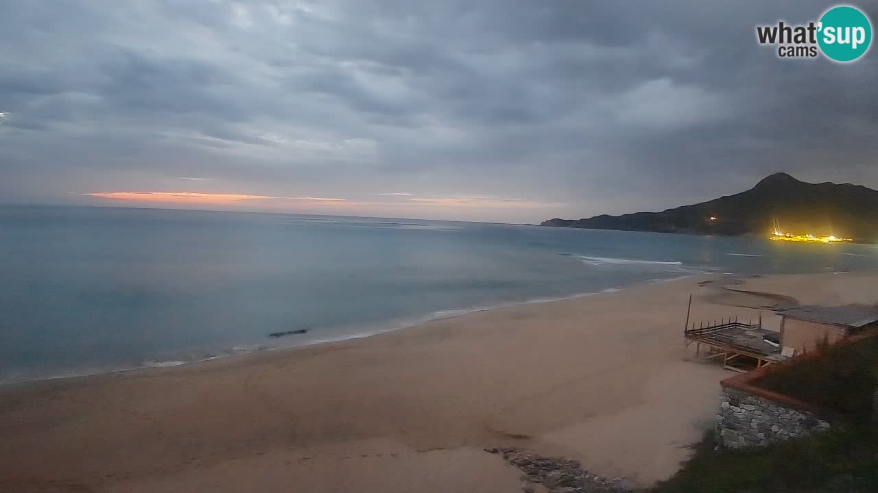 Spiaggia San Nicolò Buggerru webcam | Sardegna