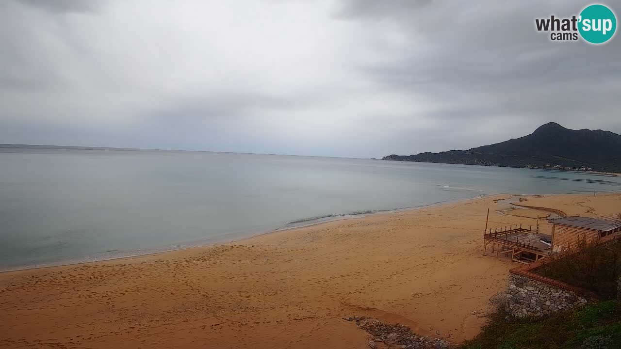 Spiaggia San Nicolò Buggerru webcam | Sardegna