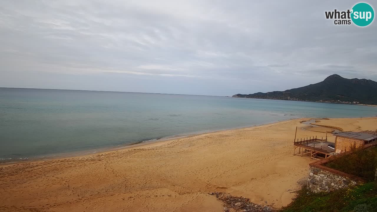 Web kamera Sardinija | Buggerru plaža San Nicolò