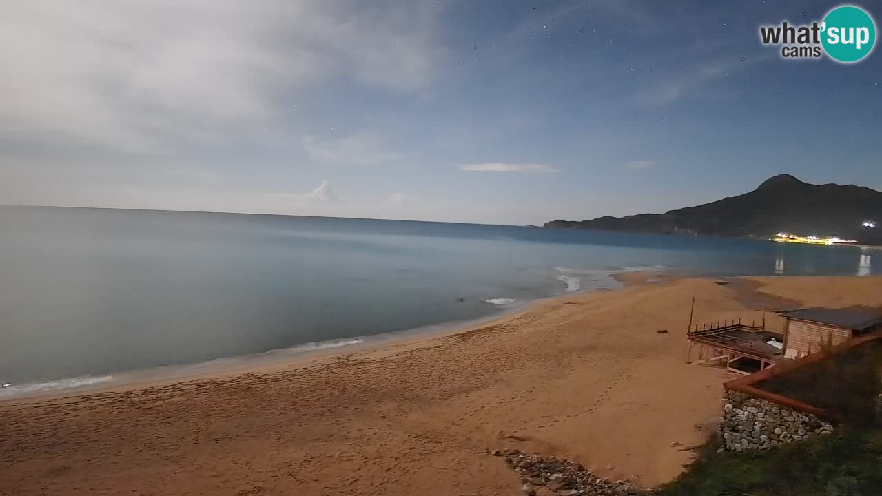 Spiaggia San Nicolò Buggerru webcam | Sardegna
