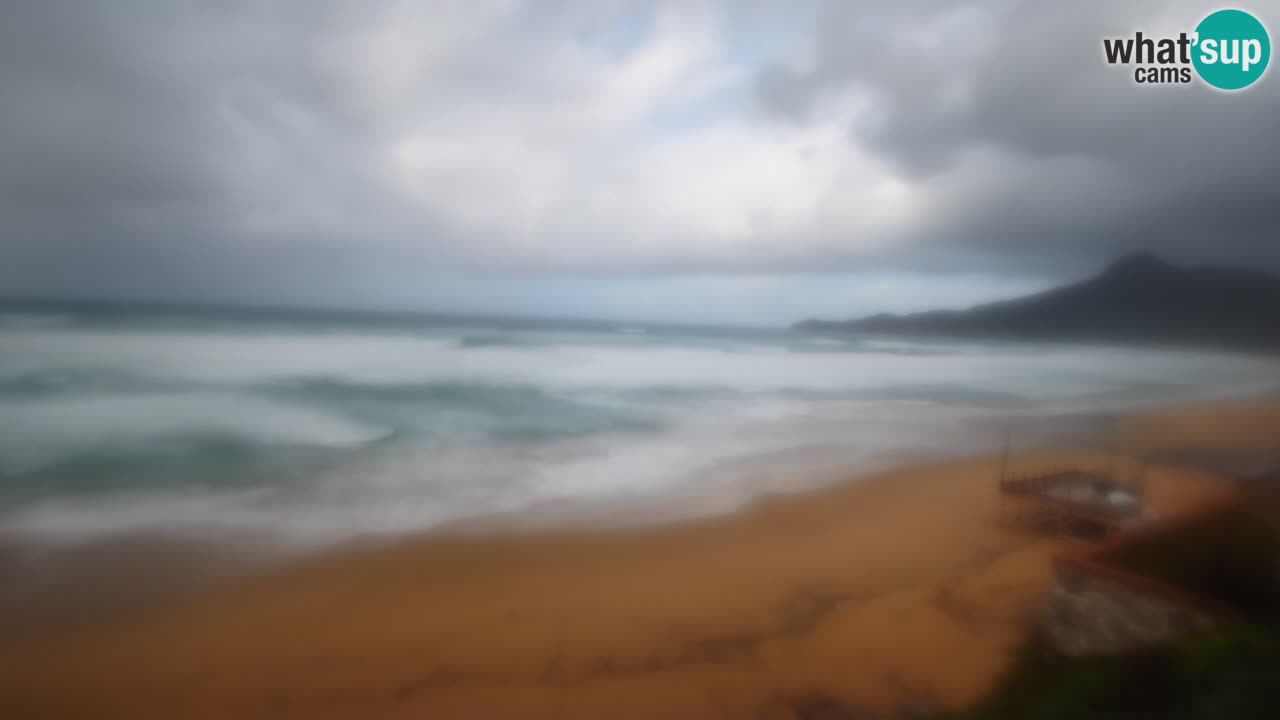 Spiaggia San Nicolò Buggerru webcam | Sardegna