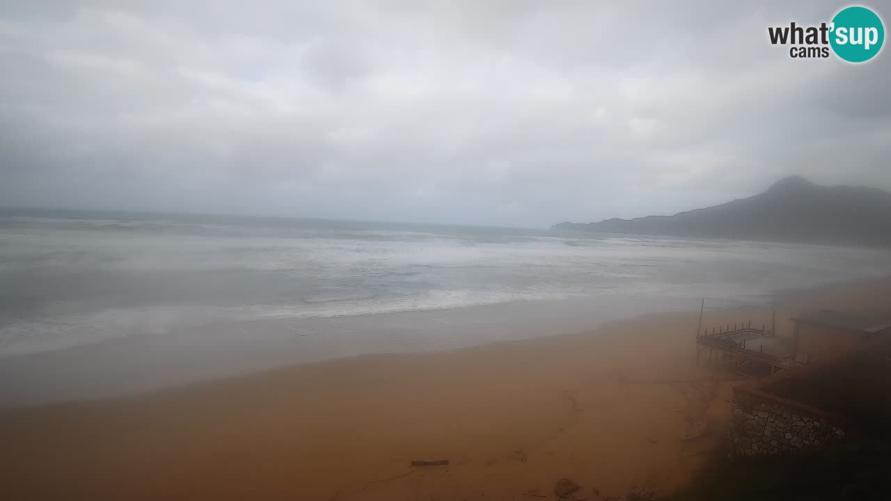 Spiaggia San Nicolò Buggerru webcam | Sardegna